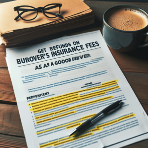Comment obtenir des remboursements sur vos frais d'assurance emprunteur en tant que bon conducteur