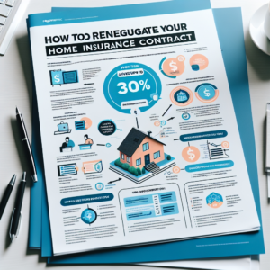 Comment renégocier vos contrats d’assurance habitation pour économiser jusqu’à 30%